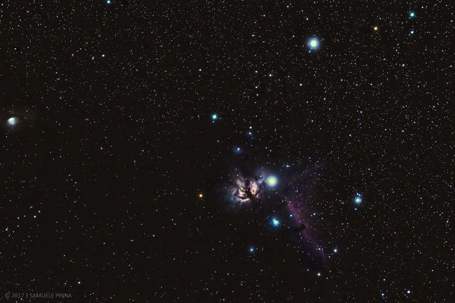 Flame & Horsehead Nebulas