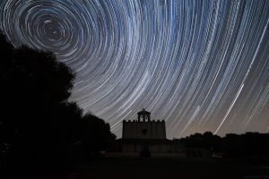 Startrail di San Lorenzo