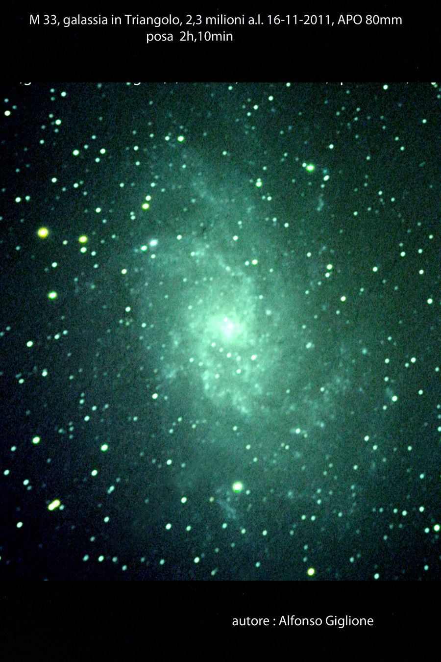 M33-Galassia in triangolo