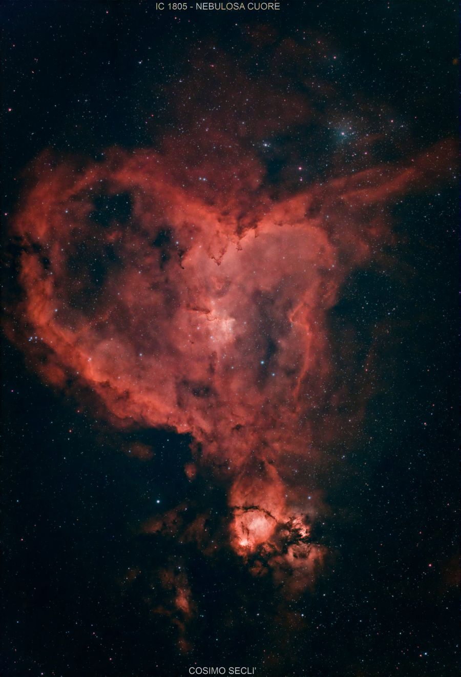 IC 1805 – NEBULOSA CUORE