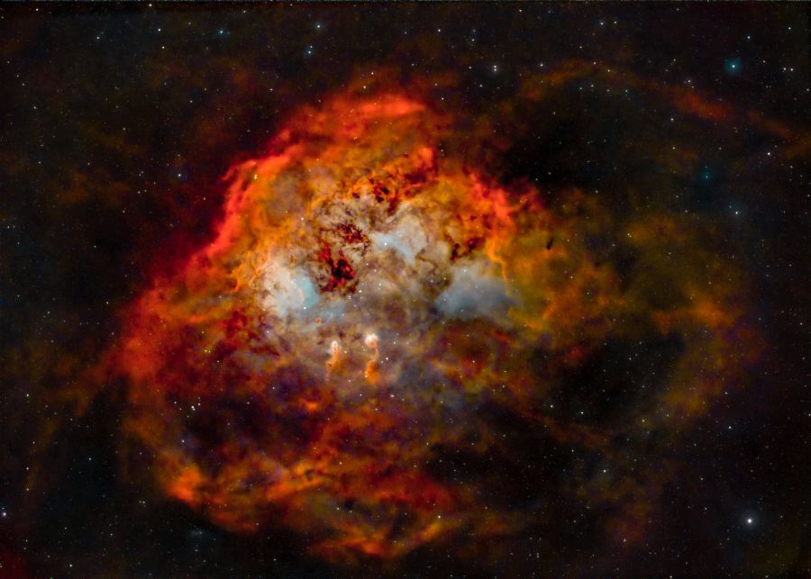 IC 410 – NEBULOSA GIRINO