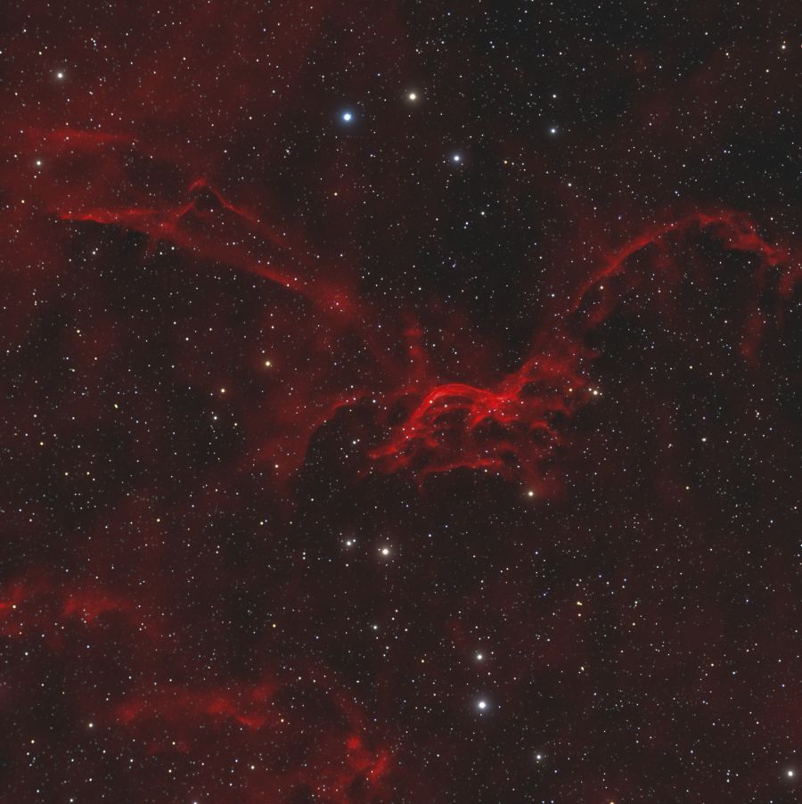 SH2-114 nebulosa drago volante