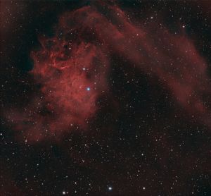 IC 405: Nebulosa Stella Fiammeggiante