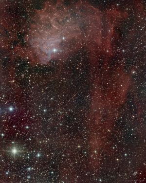 IC405 Flaming Star Nebula