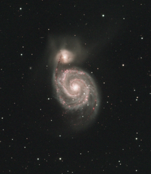 M51 - RGB + Ha