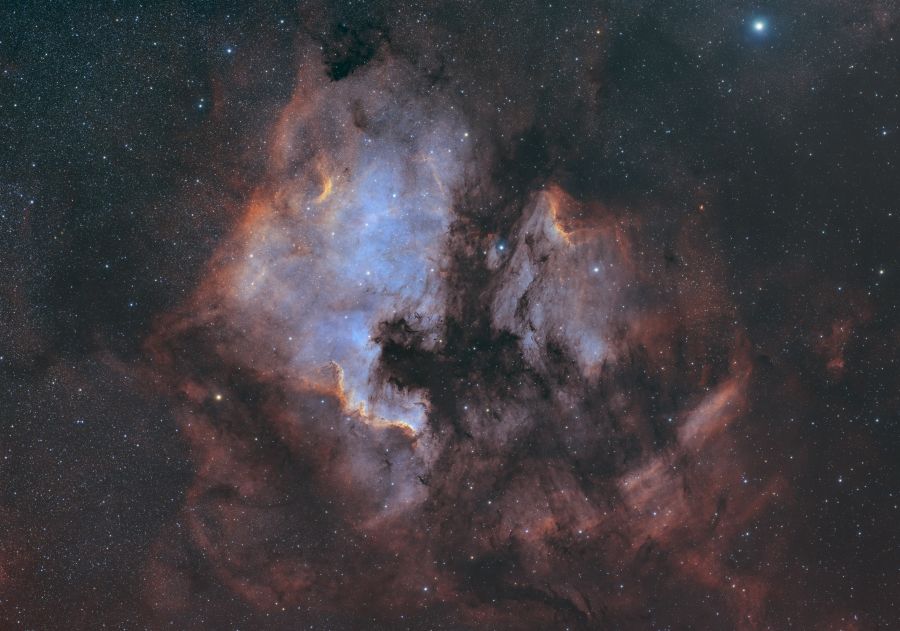 NGC7000 and Deneb Wide Field Mosaic