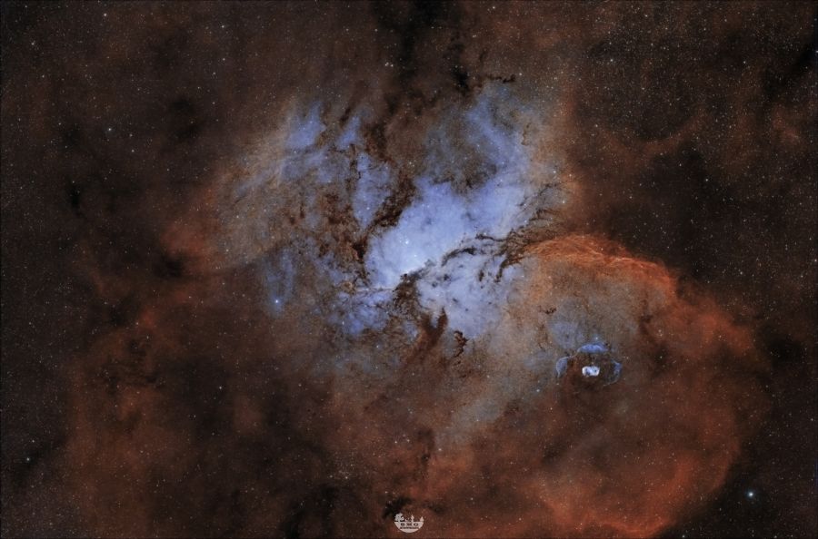 NGC 6188 Nebulosa dei draghi combattenti