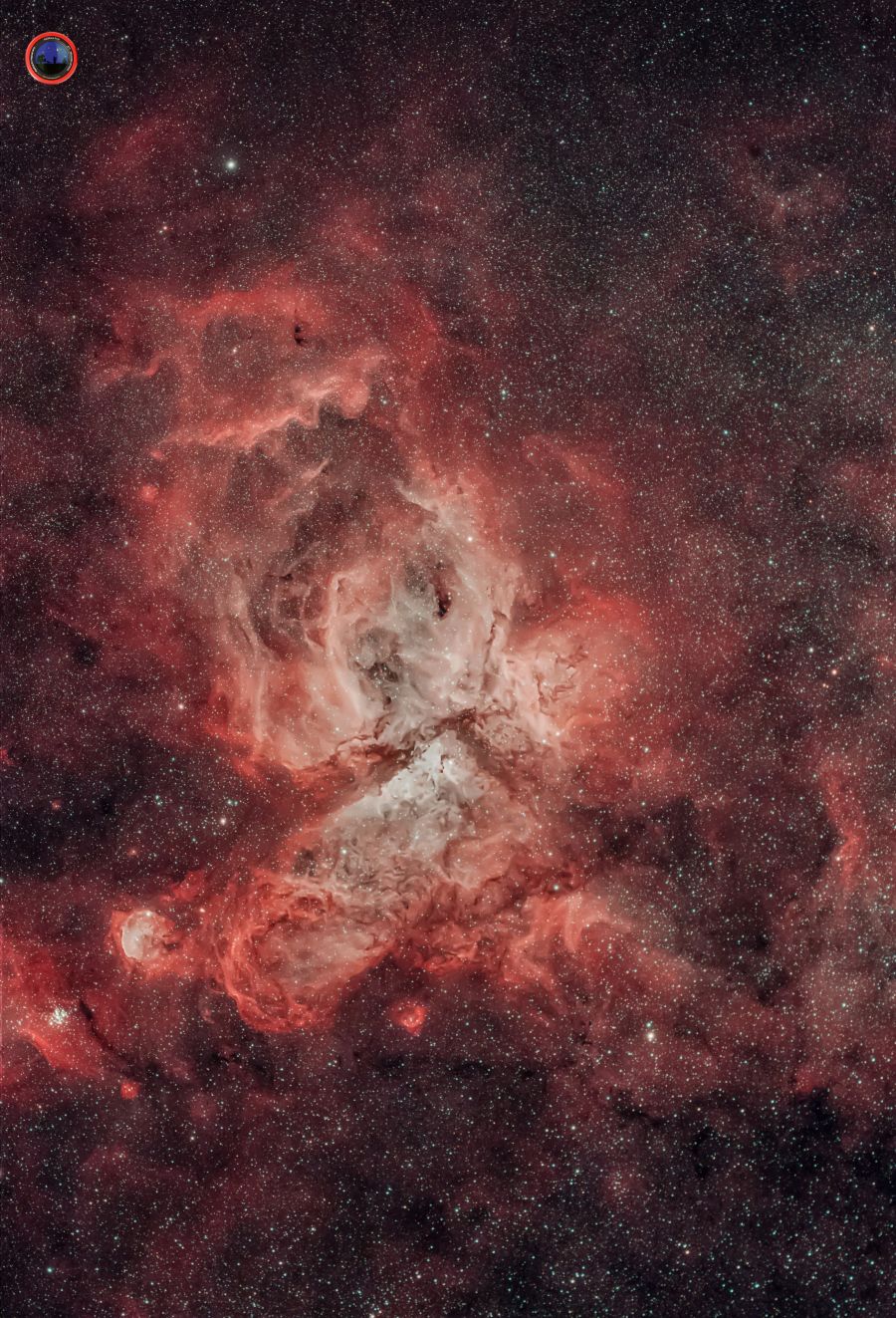 NGC 3372 Nebulosa di Eta Carinae