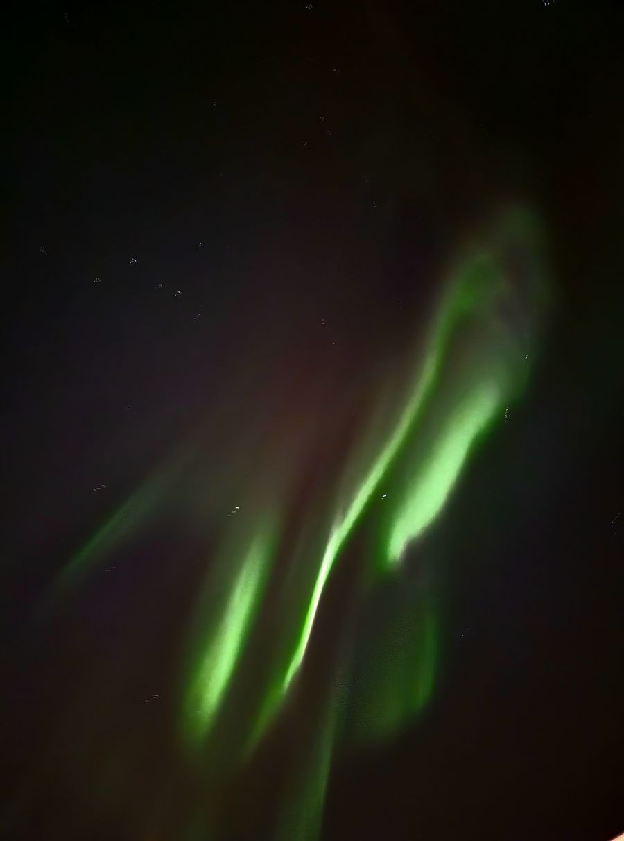 Aurora boreale danzante