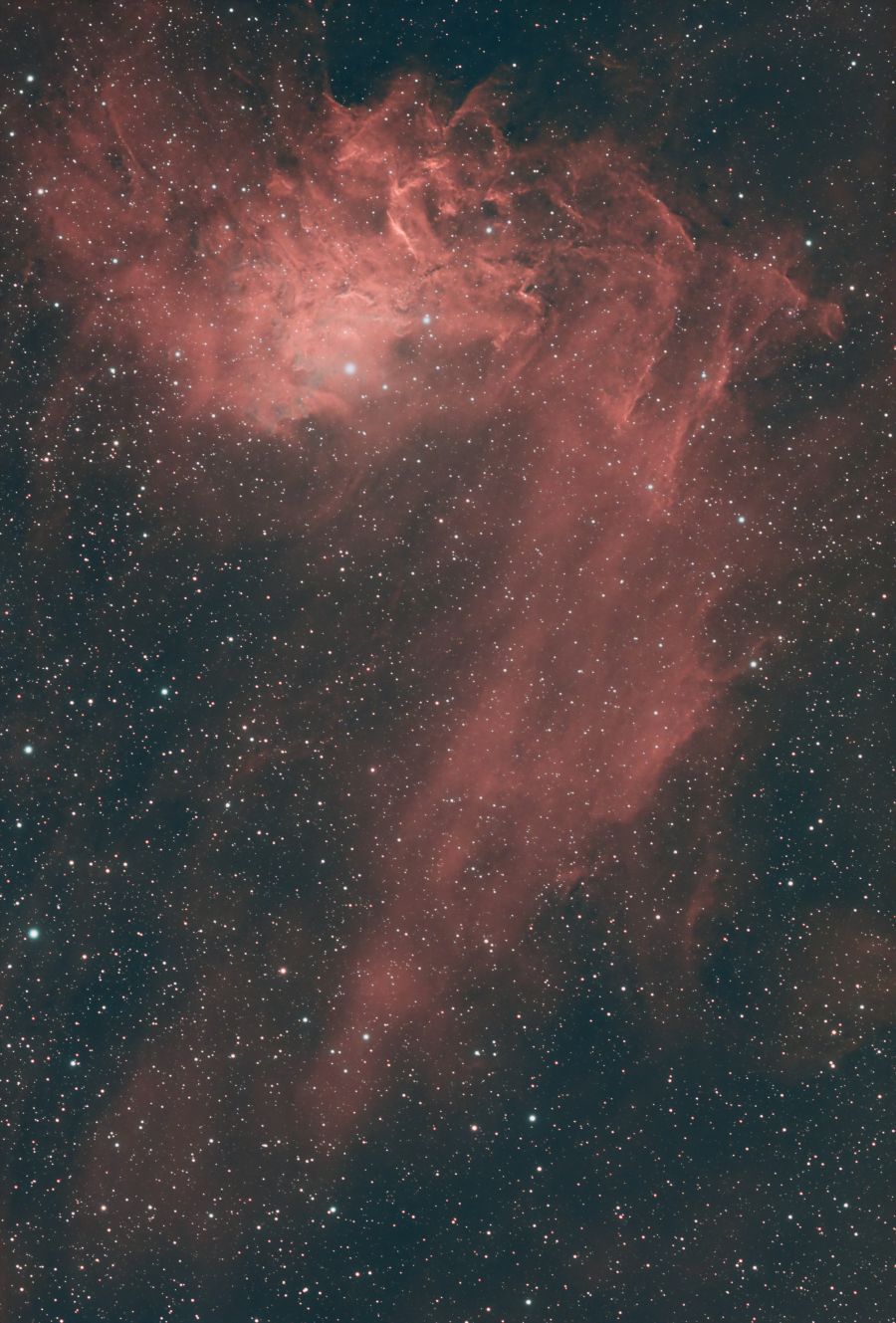 IC405 – The Flaming Star Nebula