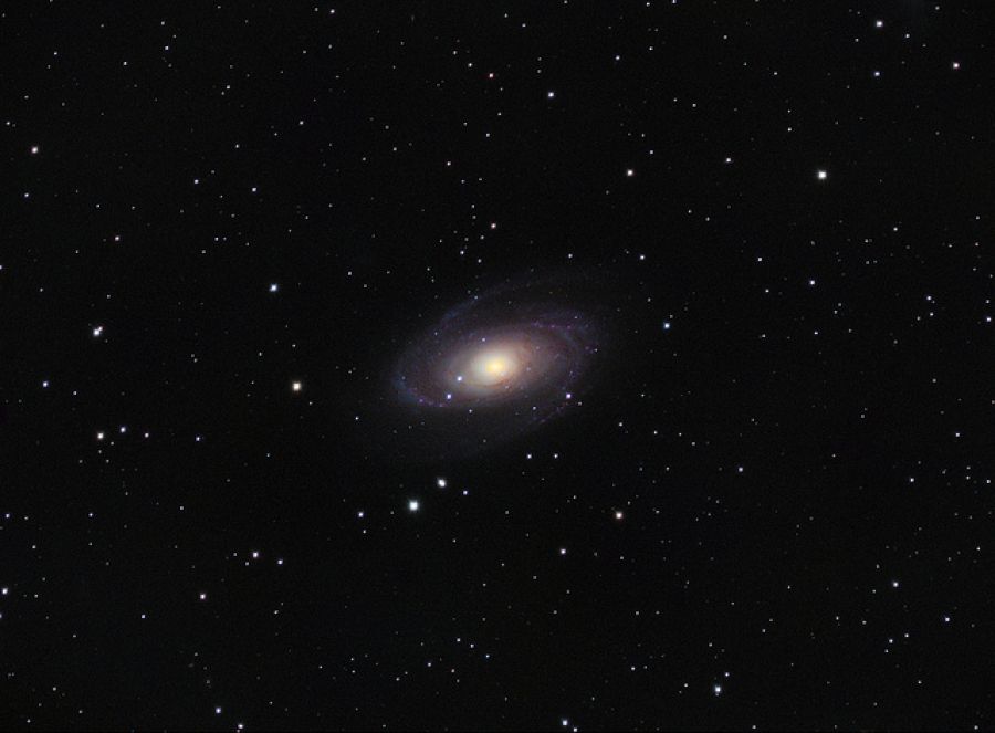 M81 in RGB