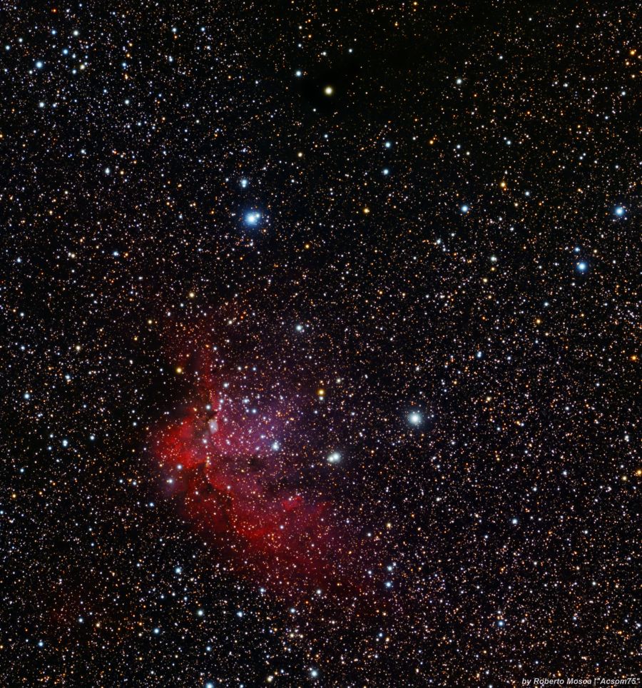 NGC7380 e Nebulosa Mago