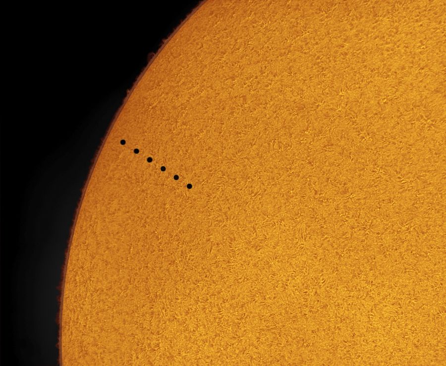 Transito di Mercurio sul Sole