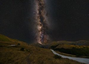 La Via Lattea da Pintura di Bolognola