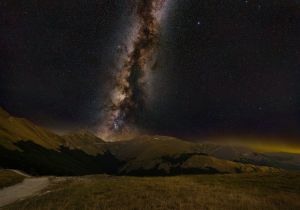 La Via Lattea da Pintura di Bolognola