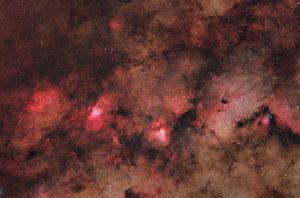 La Via Lattea tra Sagittario e Serpente