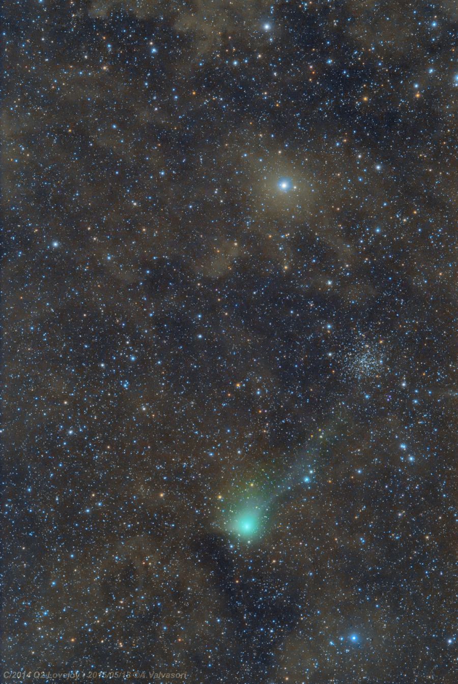 C/2014 Q2 Lovejoy, NGC188, IFN