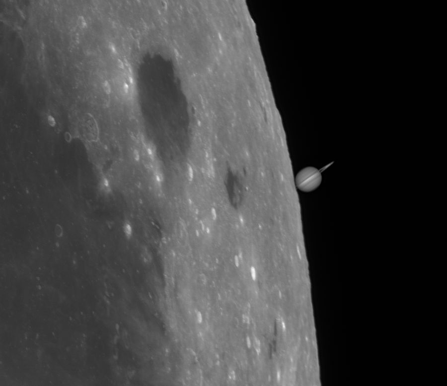 Occultazione Luna-Saturno