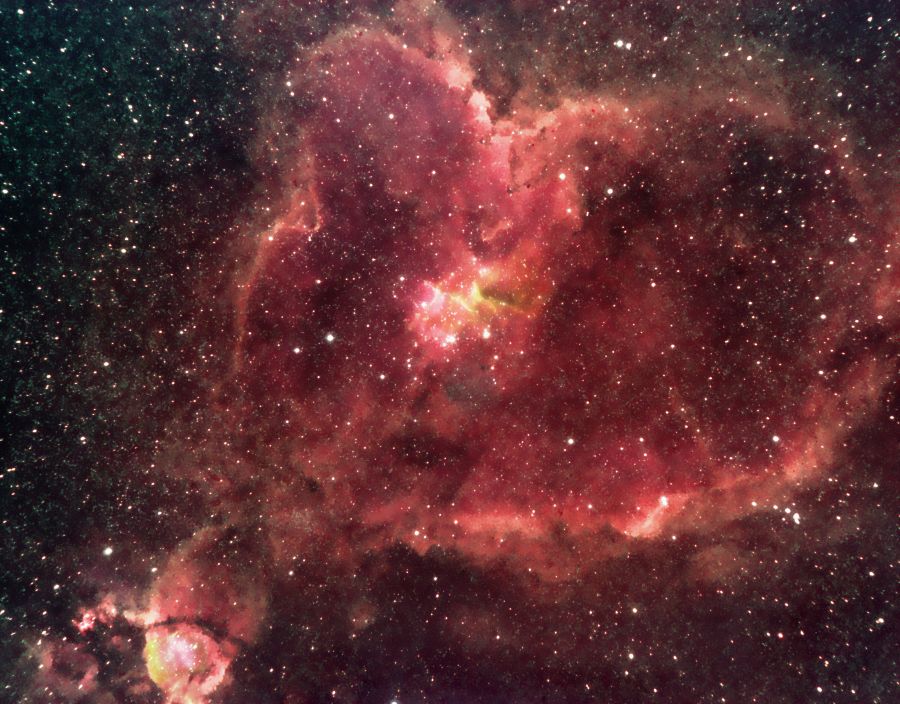 IC 1805 Nebulosa Cuore