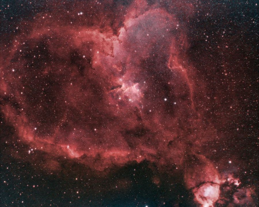 IC 1805 Nebulosa Cuore