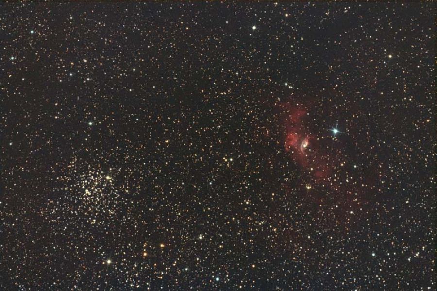 Bubble Nebula e M52