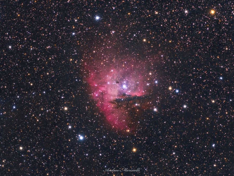 NGC281 Nebulosa Pac-Man