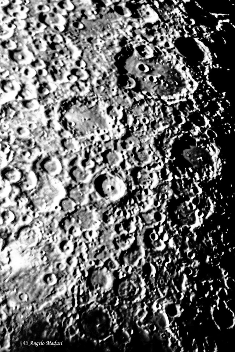 Crateri lunari in regione Clavius