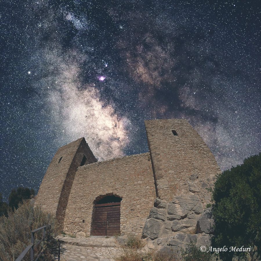 Via Lattea al castello di San Niceto