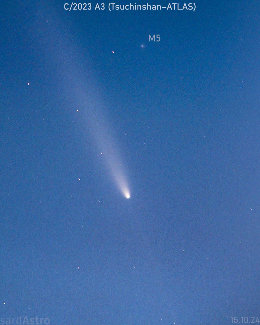 Cometa C/2023 A3 (Tsuchinshan-ATLAS)