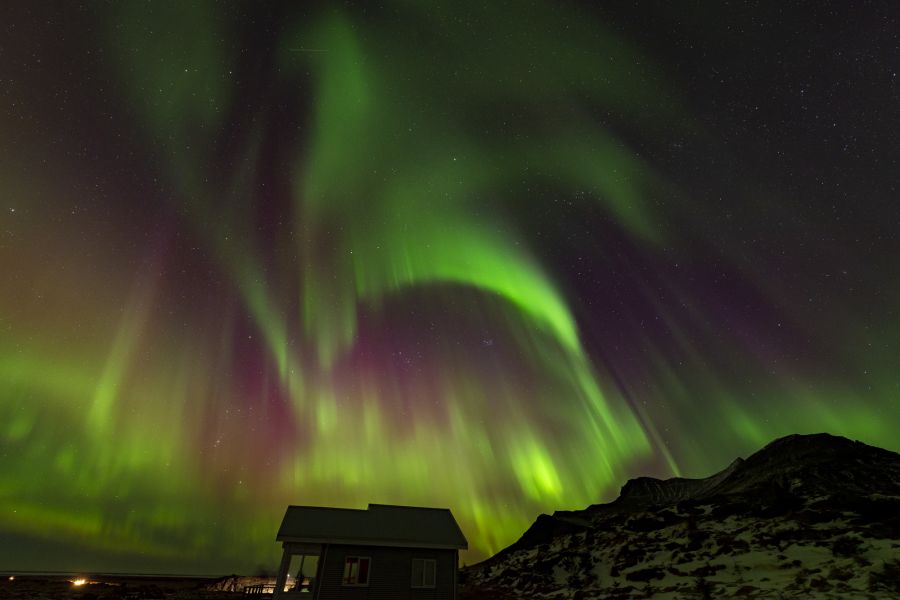 Aurora in Islanda