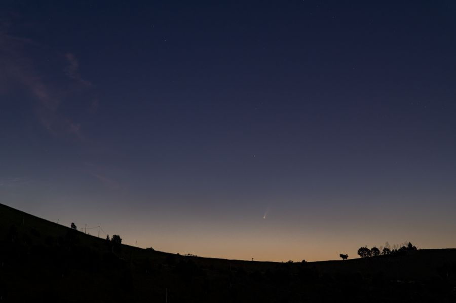 Cometa C/2020 F3 (Neowise) a largo campo