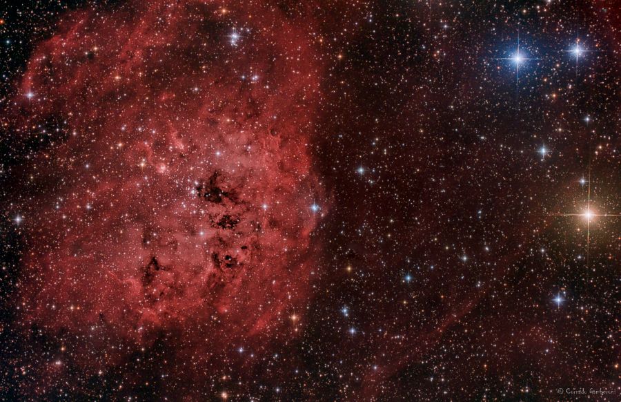 IC410 – Tadpoles nebula