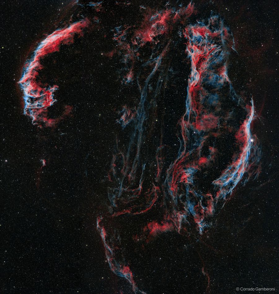 Veil Nebula mosaico