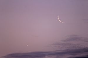 Congiunzione Luna-Venere