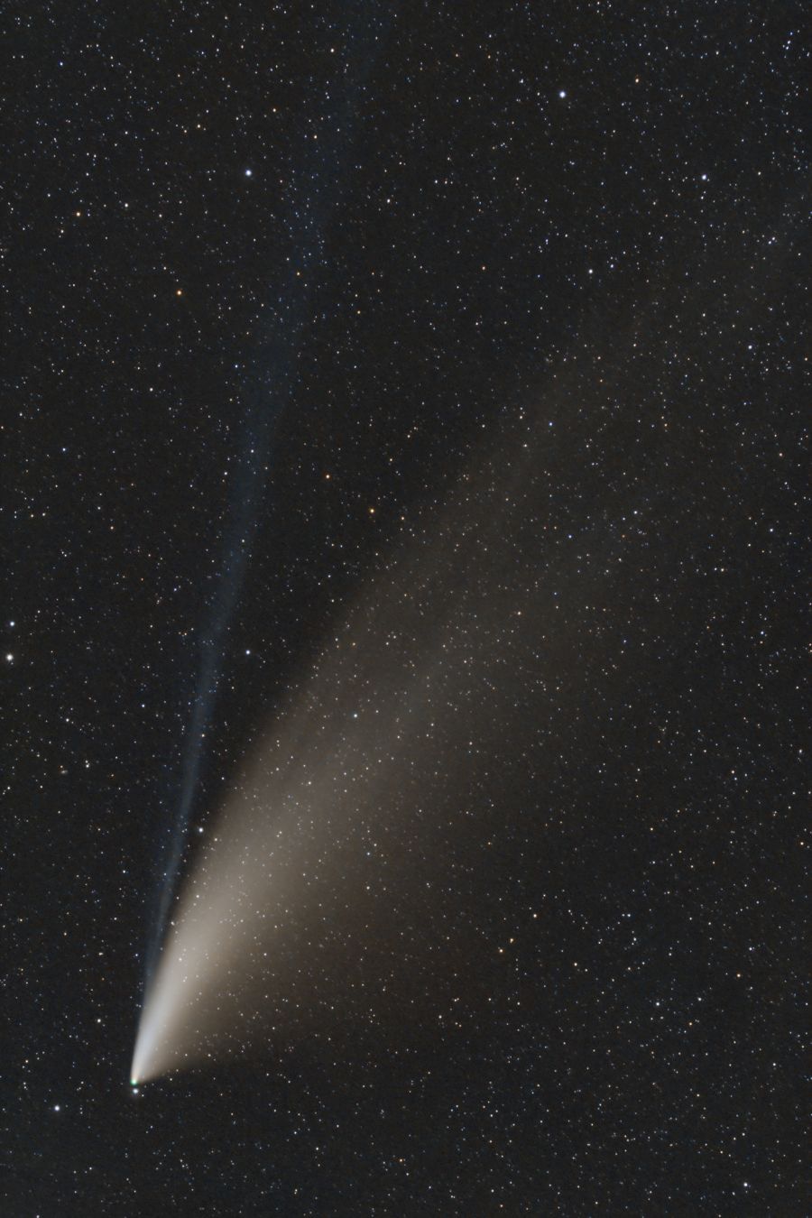 La cometa C/2020 F3