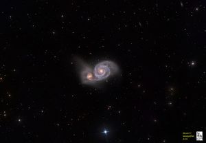 M51, The Whirlpool Galaxy