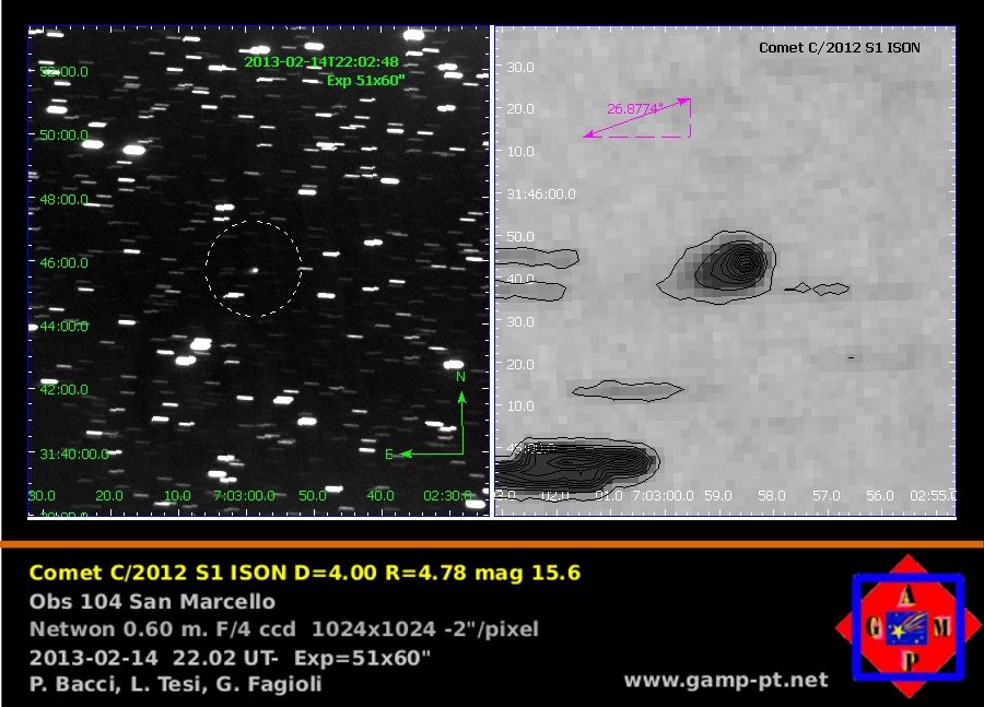 Cometa C/2012 S1 ISON