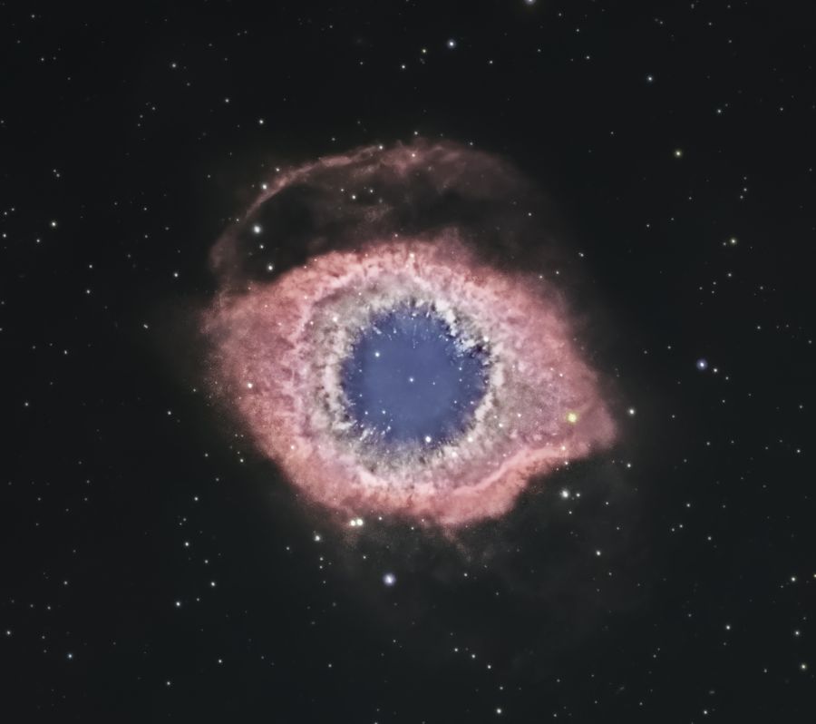 HELIX NEBULA IN LRGB-HSO