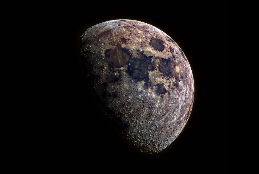 LUNA NEI COLORI MINERALI