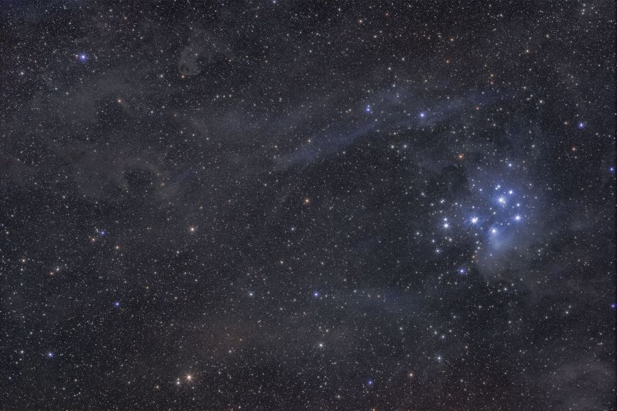 Le Pleiades e i suoi dintorni