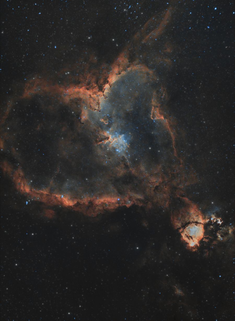 IC 1805 Nebulosa Cuore