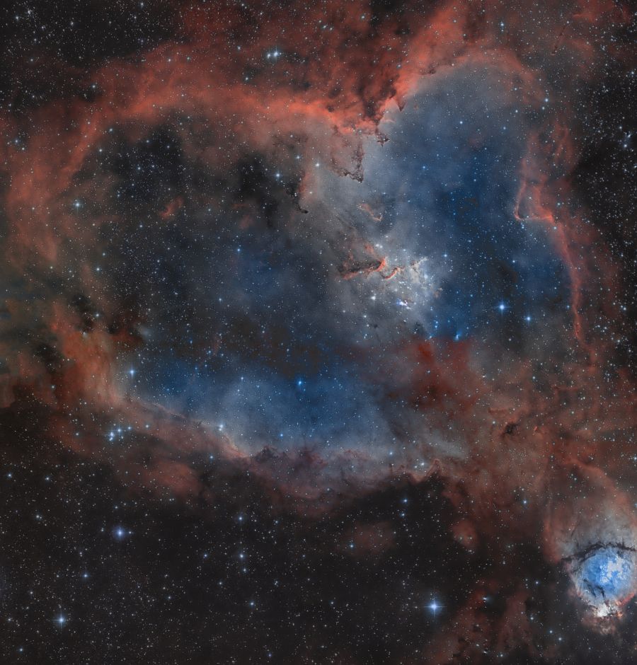 IC 1805 Nebulosa Cuore