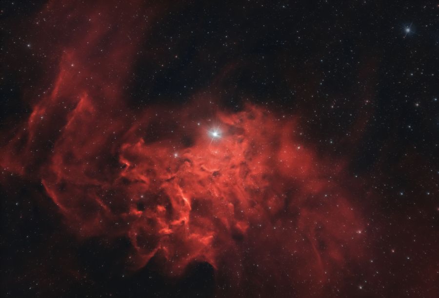 IC 405 Stella Fiammeggiante