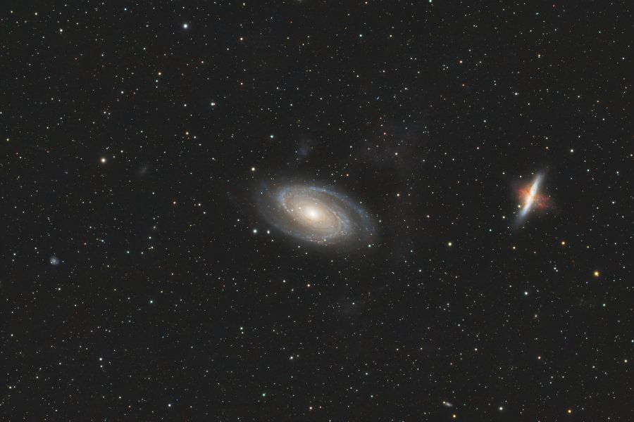 M81 e M82 Bode & Cigar Galaxies