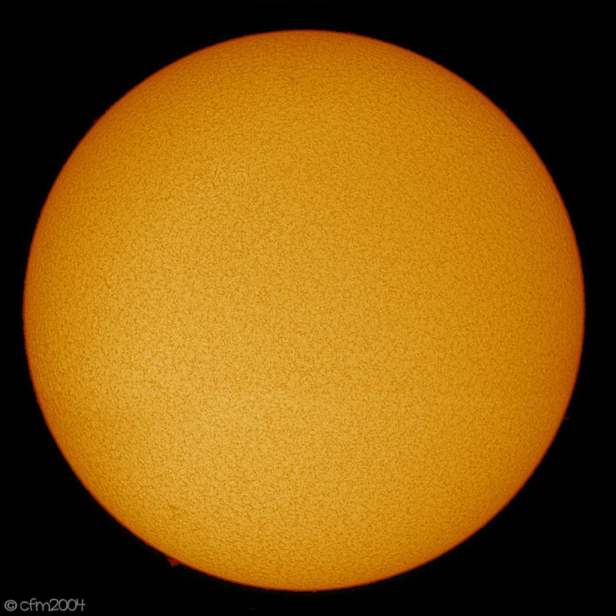 Sole in H-alpha, 7 aprile 2018