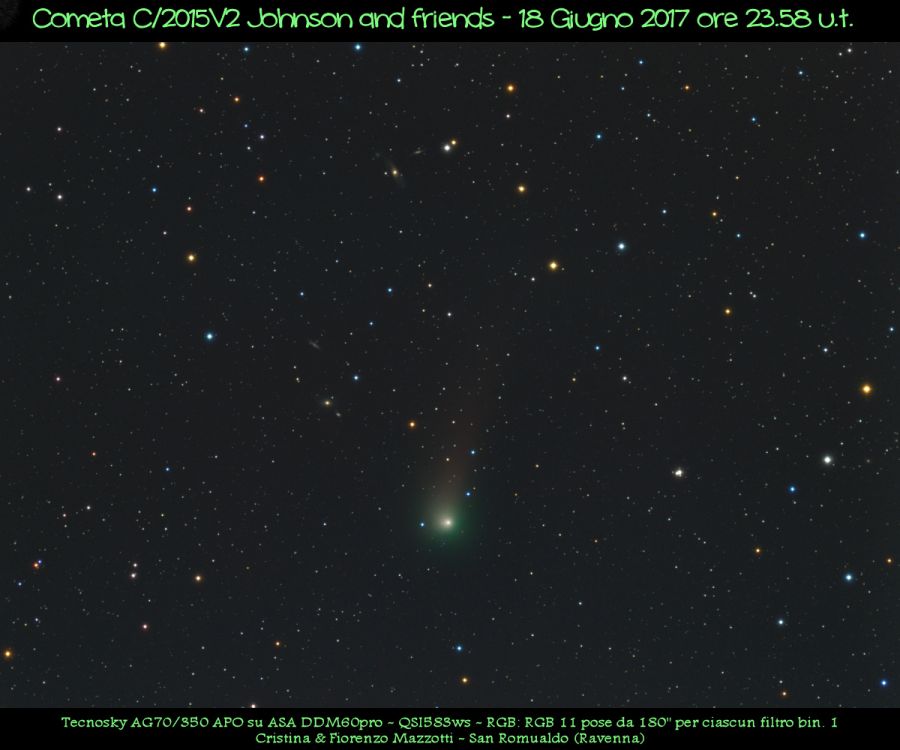 Cometa C/2015 V2 Johnson