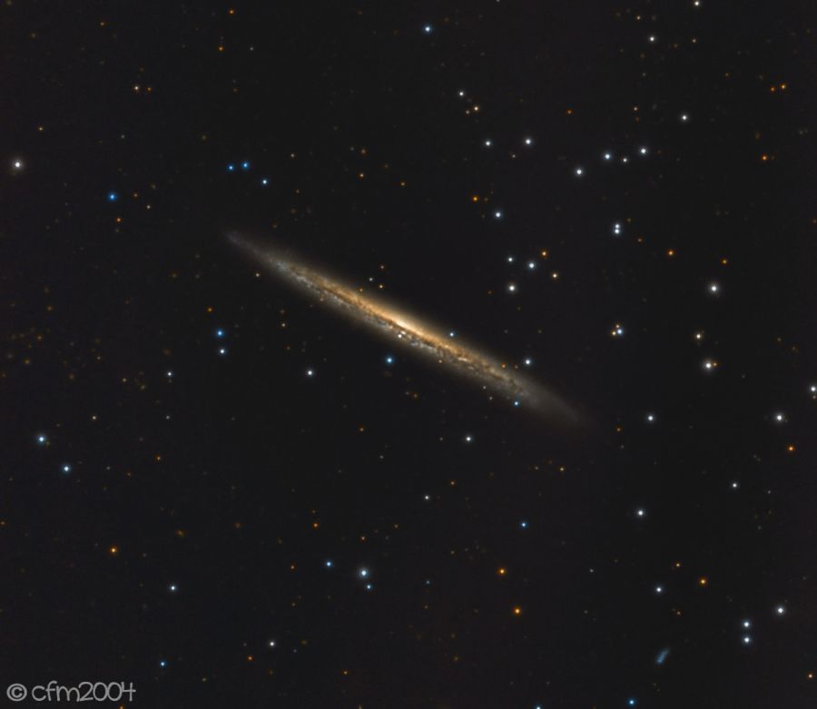 NGC5907 Galassia nel Drago