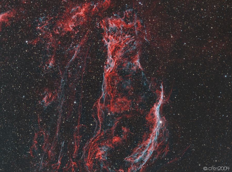 NGC 6960 e il Triangolo di Pickering