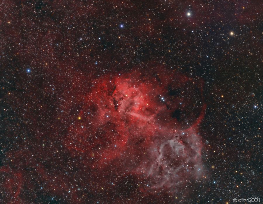 SH2-132 Lion Nebula