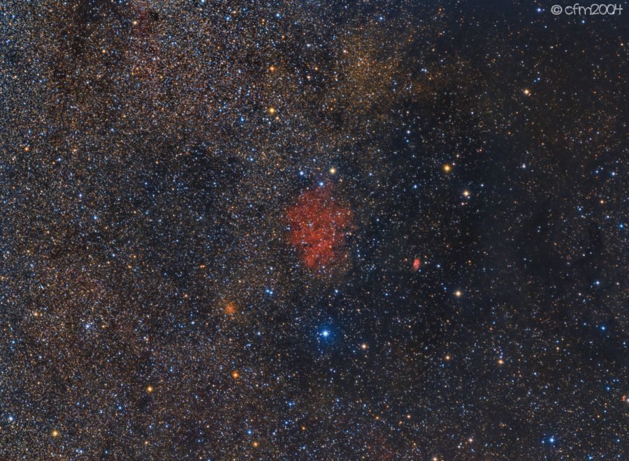 SH2-72, SH2-71 e NGC6749